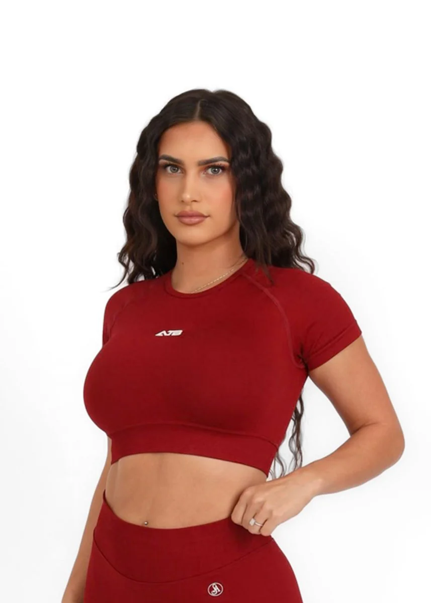 Peachy T-Shirt Crop Top - Image 8