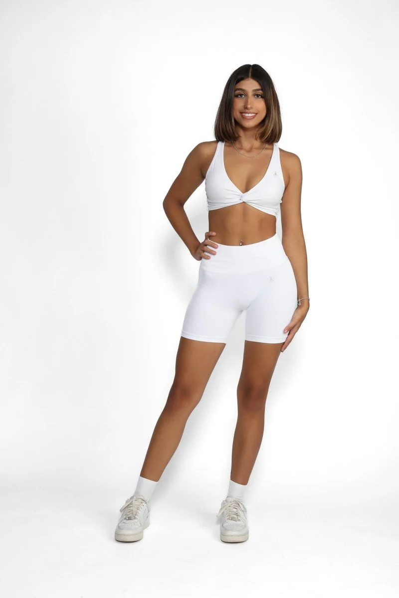 Pure Color Scrunch  Shorts - Image 8