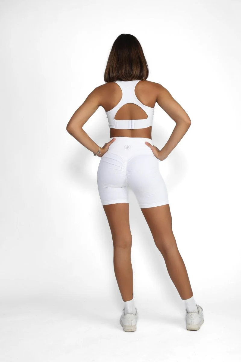 Pure Color Scrunch  Shorts - Image 9