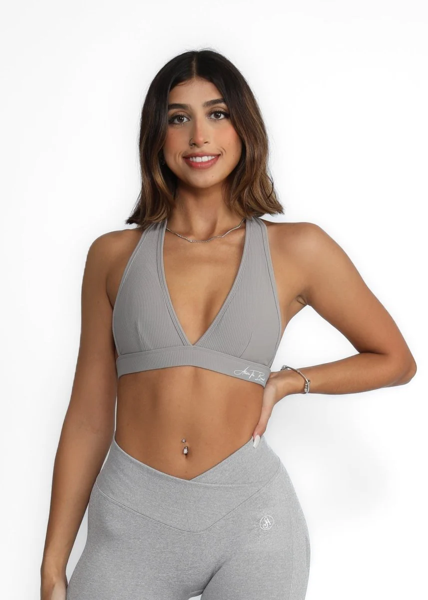 Ribbed Halter Bra - Image 11